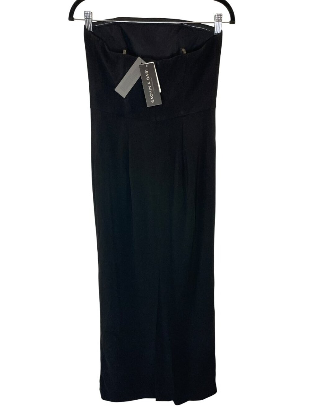 Sachin & Babi Marist Gown Ivory & Black Strapless Maxi Dress Sz 4 MSRP$1,095 NWT - Picture 4 of 10